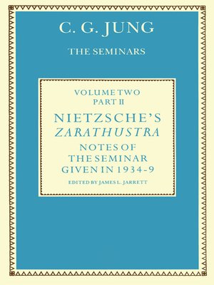 cover image of Nietzsche's Zarathustra